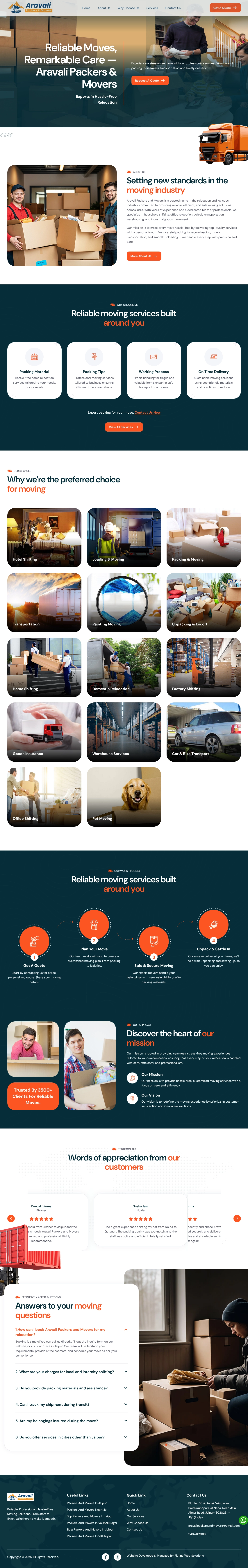 aravali packers and movers